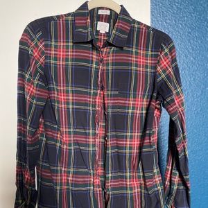 J. Crew Stewart Tartan  Button Down